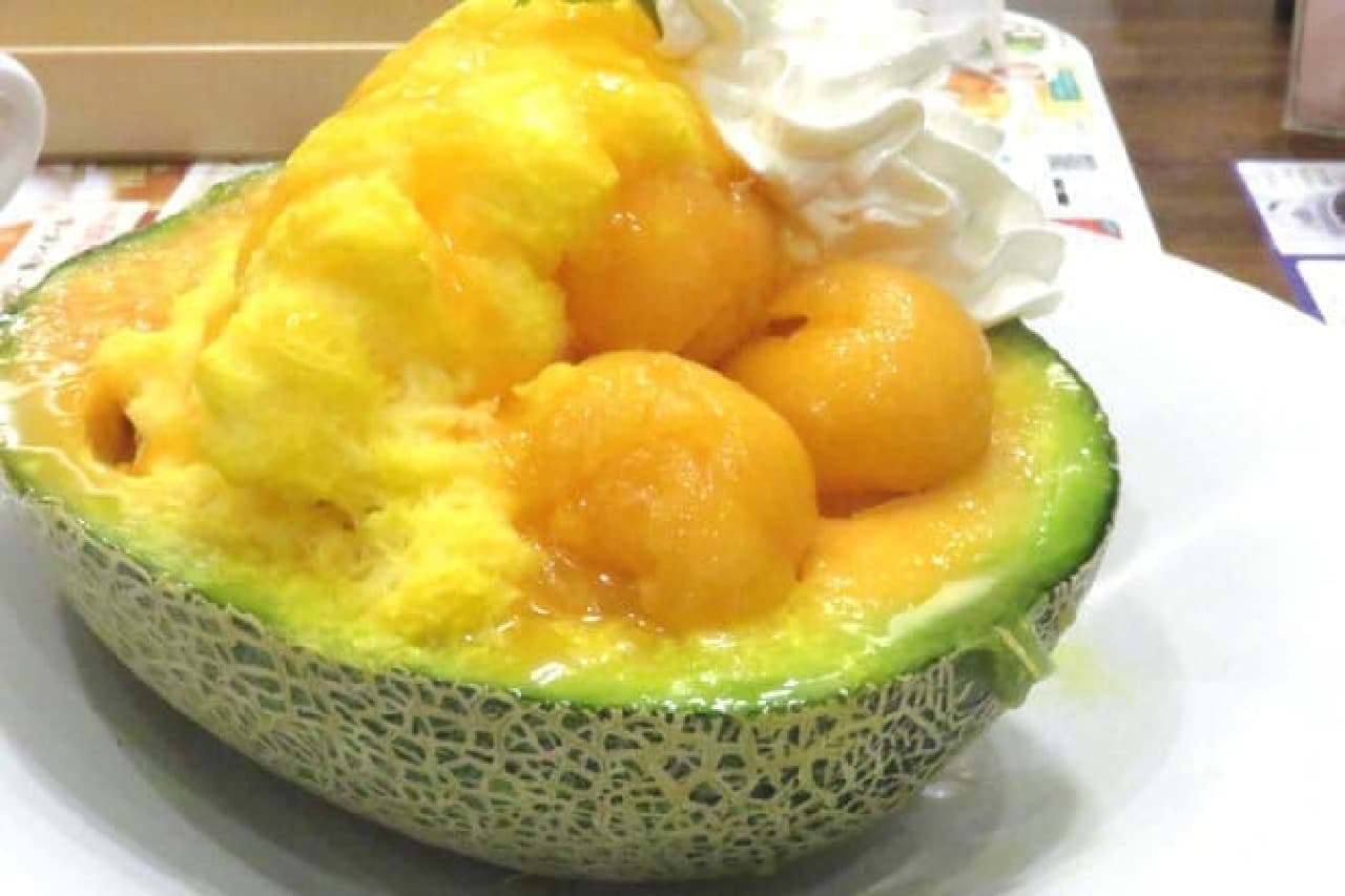 Jonathan Hokkaido Raiden Melon Half Cut & Snow Ice Mango
