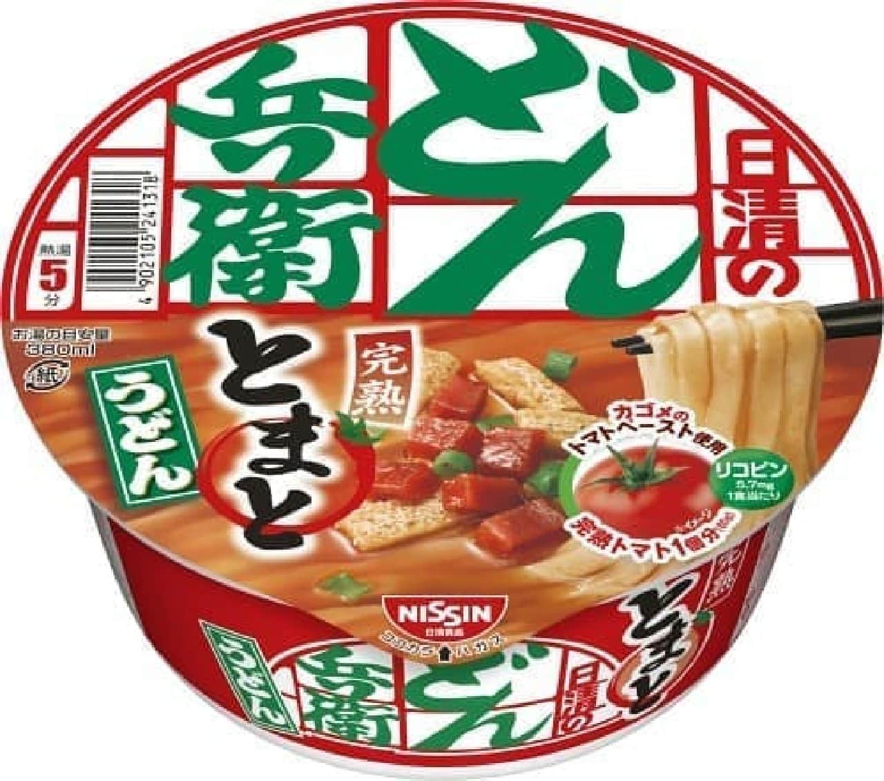 Nissin Donbei Ripe Tomato Udon
