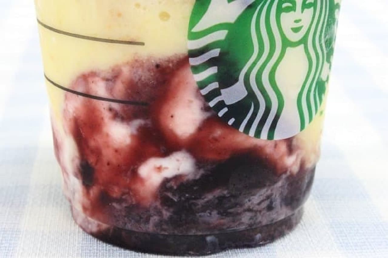 Starbucks "Key Lime Cream & Yogurt Frappuccino with Cherry Compote"