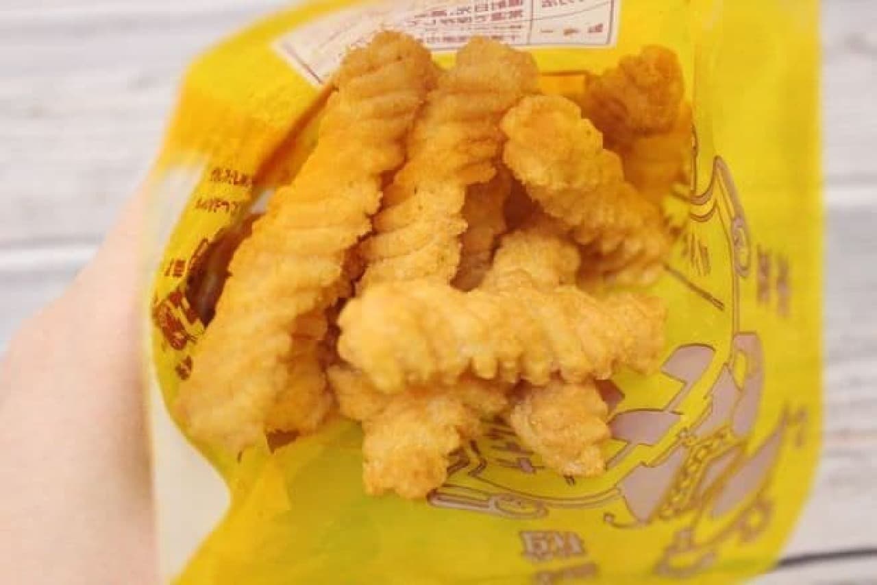 Crispy and spicy curry snack "curry mark"