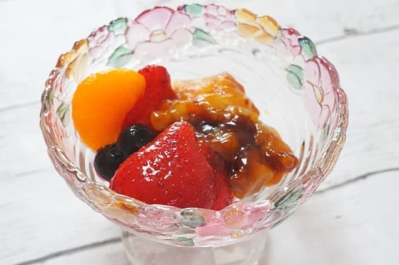 Serpille Karuizawa "Premium Pudding Jam" and Fruits