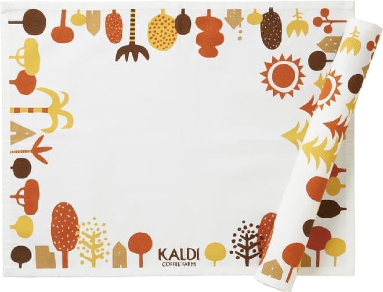 Limited quantity of "Placemat & Drip Coffee Set" for KALDI