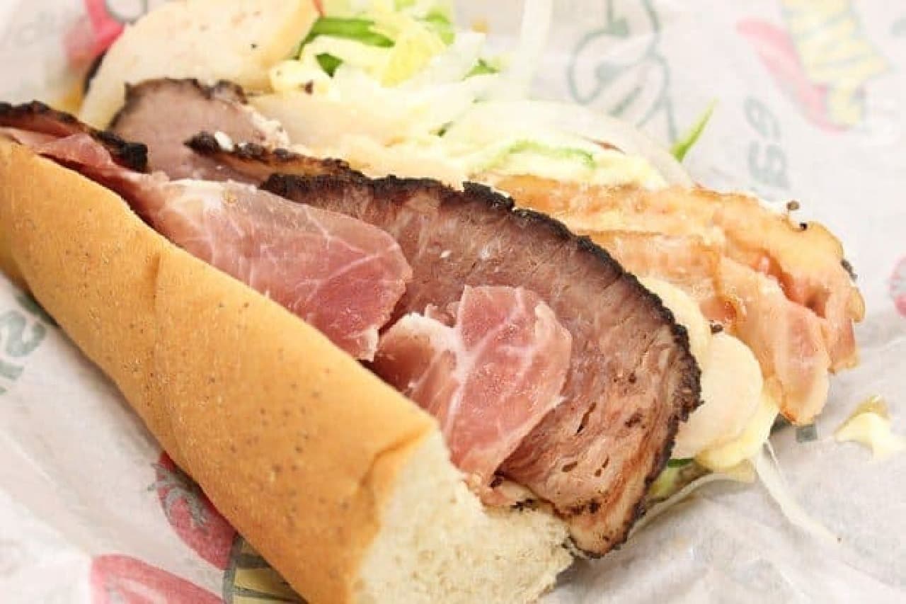 "Luxury ★ Meat Sandwich" will appear on the subway again this year