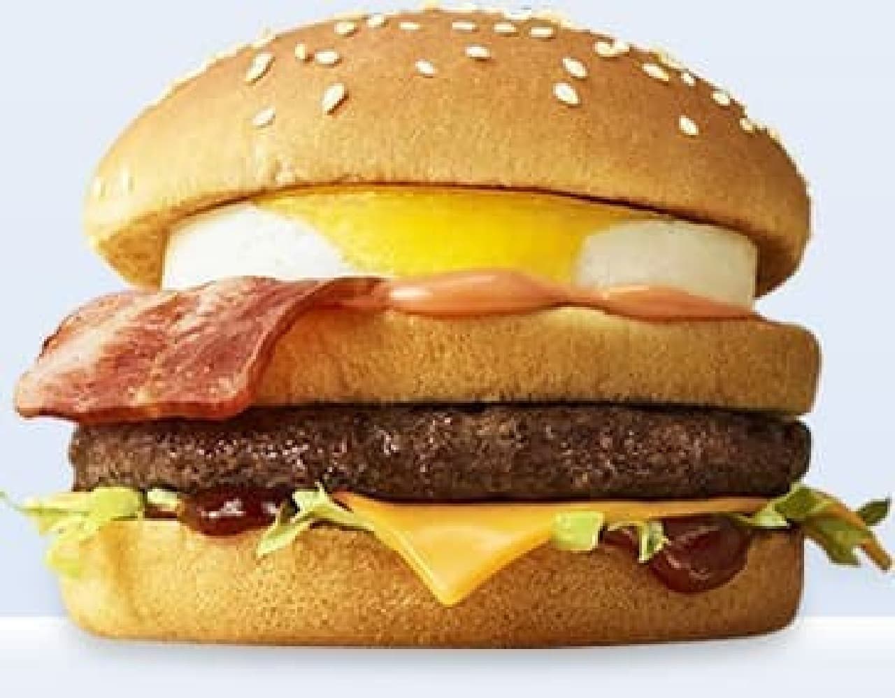 "Deluxe barbecue" with 8 kinds of ingredients for McDonald's