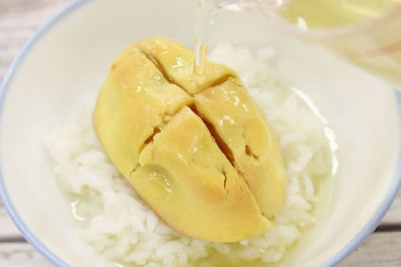 How to make sweet potato ochazuke