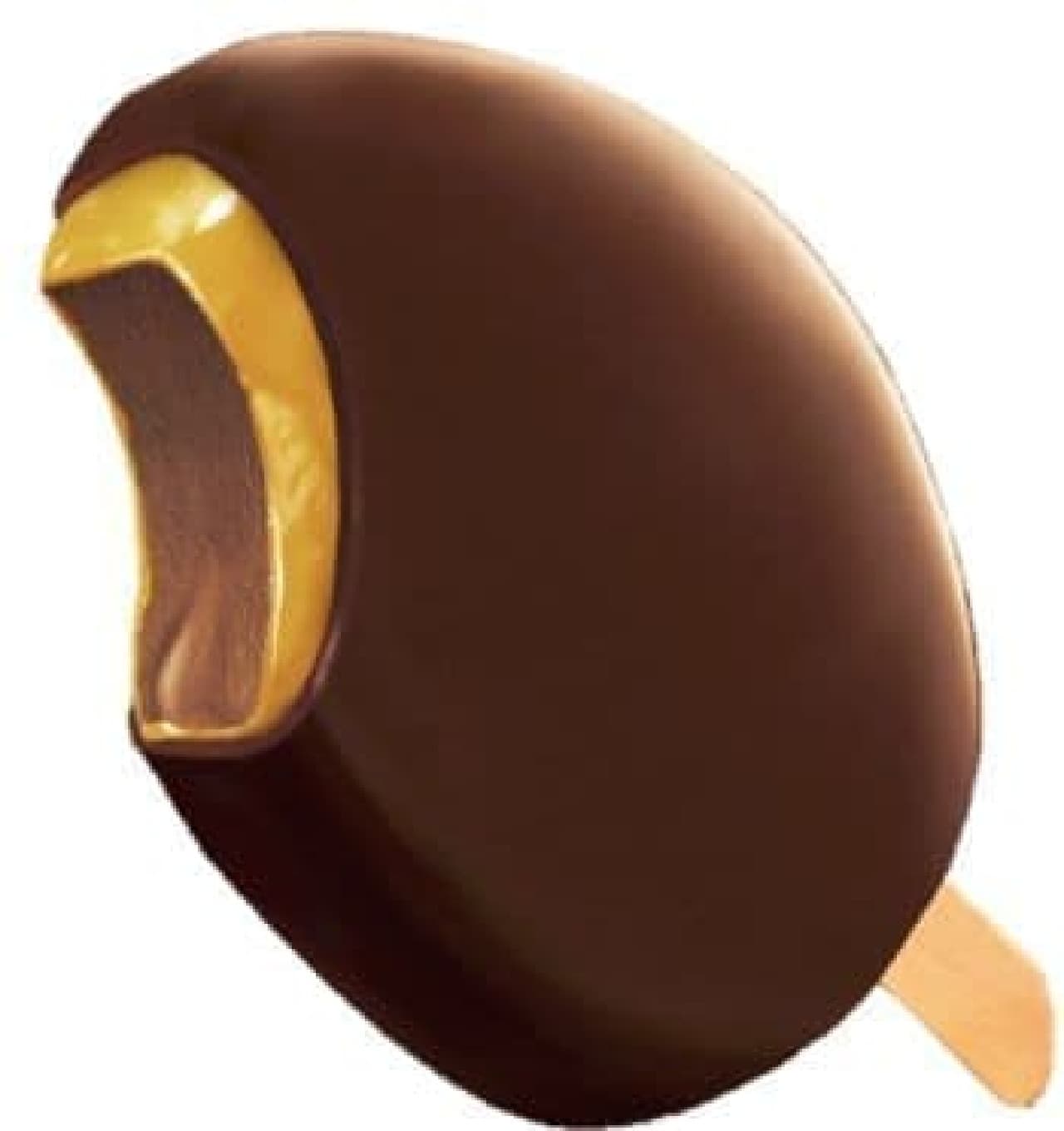 "Rich Chocolat-Champagne Tailoring-" is a bar ice cream made by coating chocolate ice cream with champagne sauce and wrapping it in chocolate.