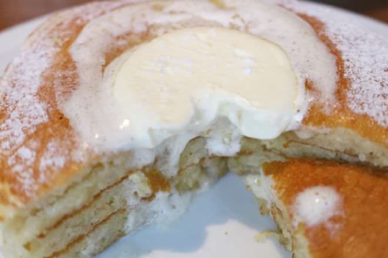 "Classic buttermilk pancakes" from "IVY PLACE"