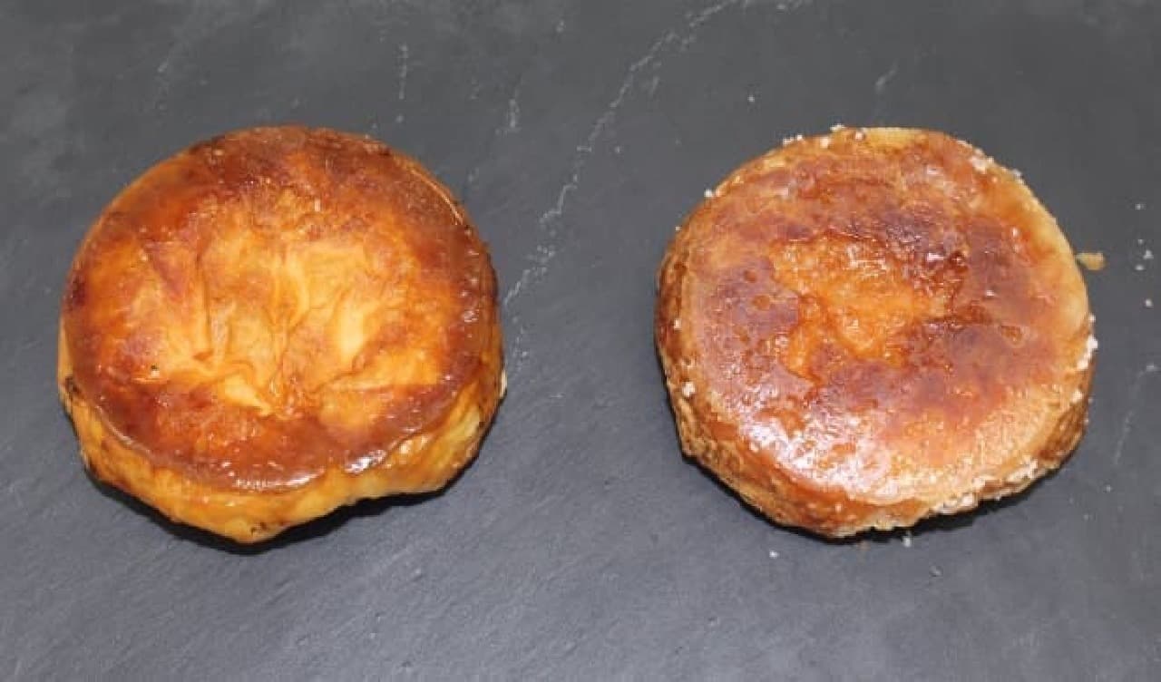 Eat and compare 7-ELEVEN and Lawson's "Kouign-amann"