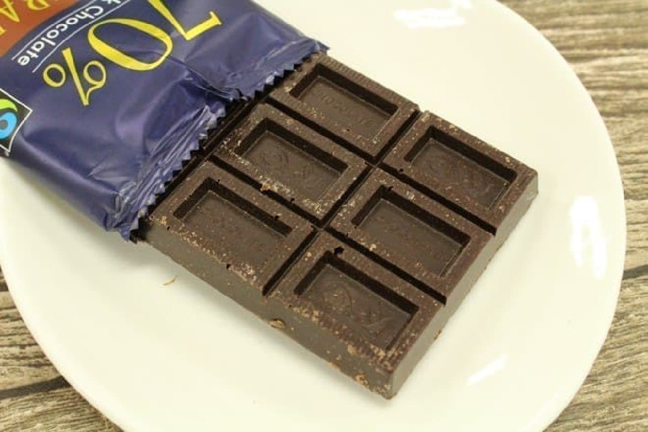 KALDI's original product "Fair Trade Chocolate"