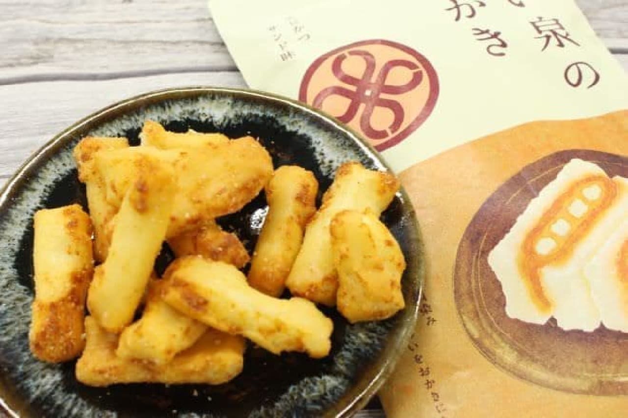 "Maisen no Okaki Shrimp and Sandwich Flavor" is a dish where you can enjoy the aroma and sweetness of shrimp.