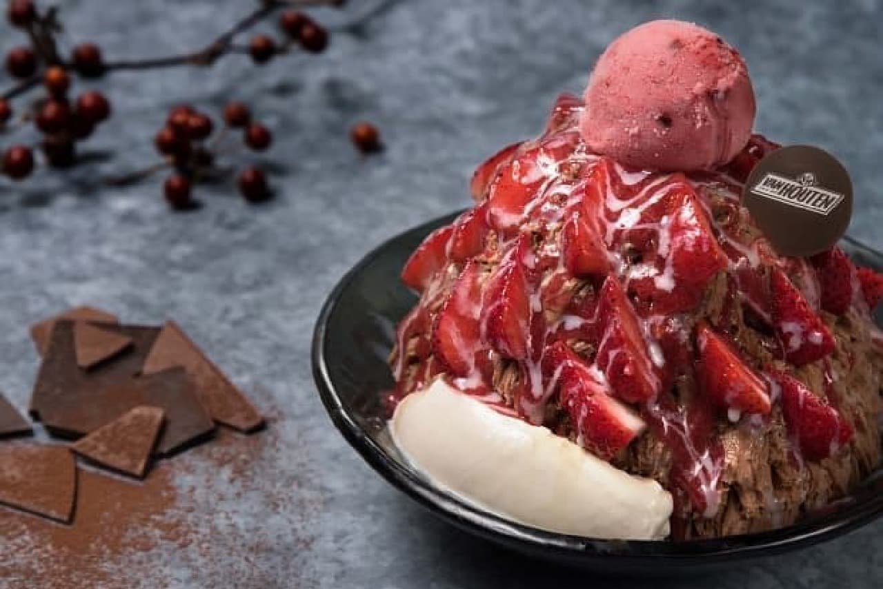 Ice Monster "Van Houten High Cacao Strawberry Shaved Ice"
