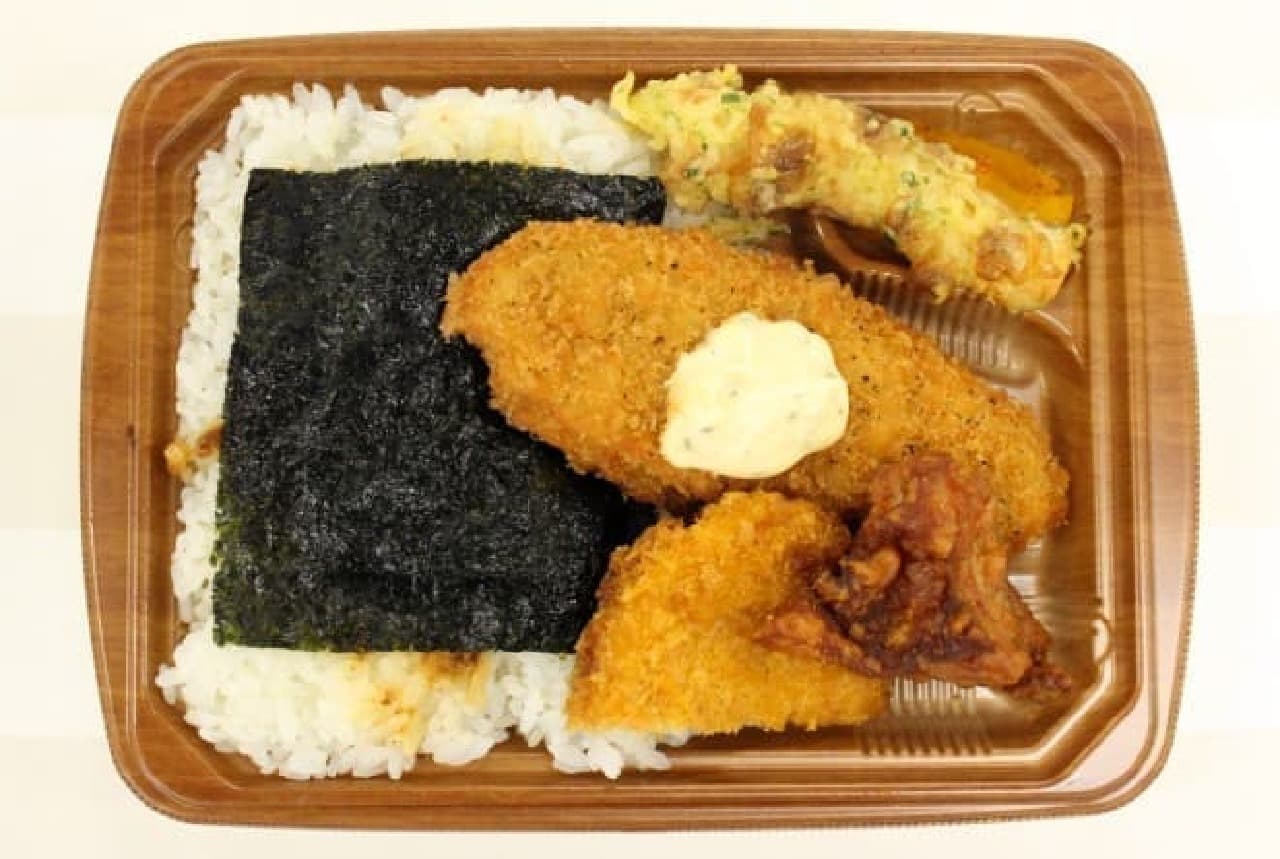 Eat and compare "Nori Bento" at convenience stores