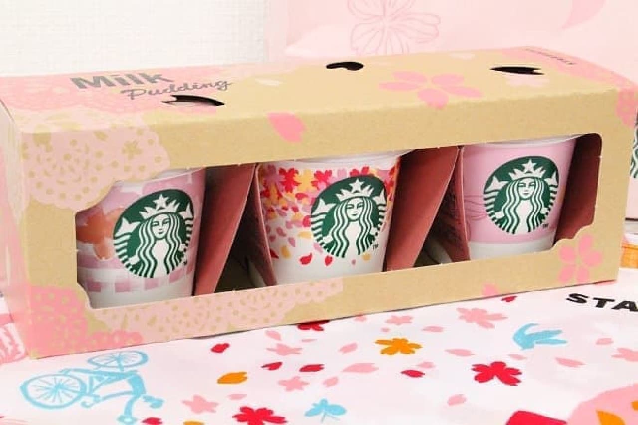 Starbucks "Milk Pudding Sakura Assort"