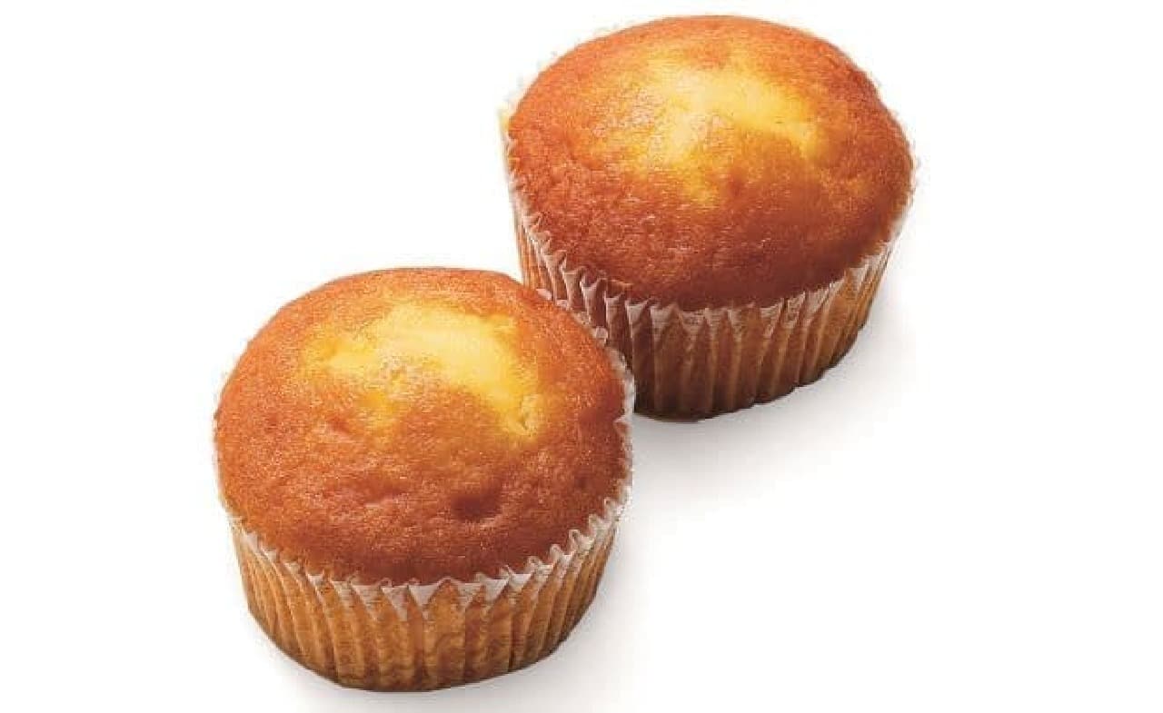 Moist honey muffin 2 pieces Muffin that you can enjoy the richness and flavor of honey