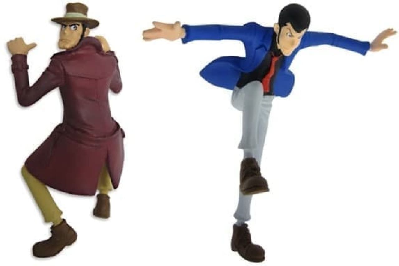 Campaign to get character figures of Dydo Blend, "Lupin III"