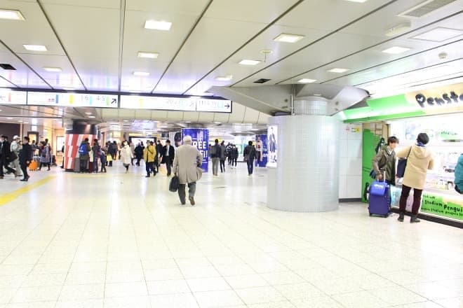 JR東京駅の南通路