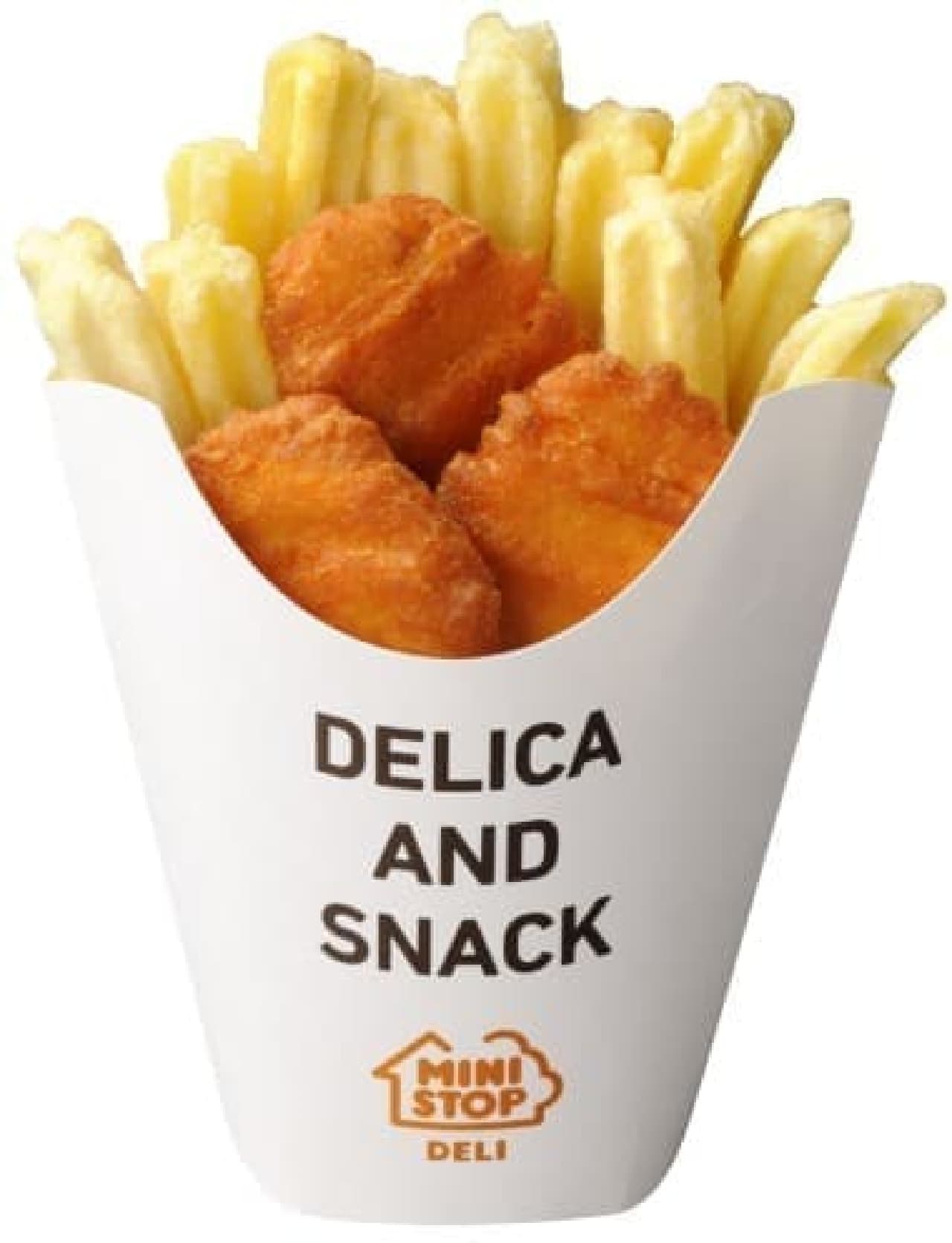 Ministop "Chicken & Chips (Menta Cheese in)"