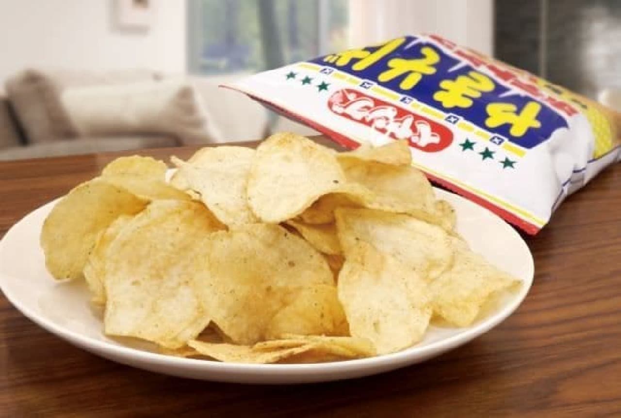 Potato Chips Peyang Yakisoba The special sauce flavor is the long-selling product "Peyang Sauce Yakisoba" flavored potato chips.