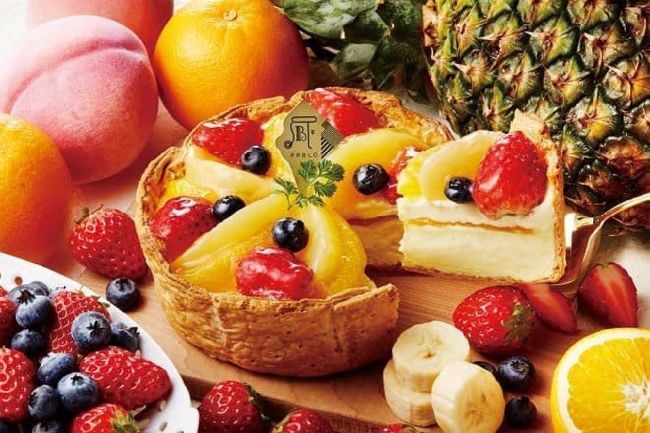 Freshly baked cheese tart specialty store PABLO "Pablo's cheese tart-fruit party-"