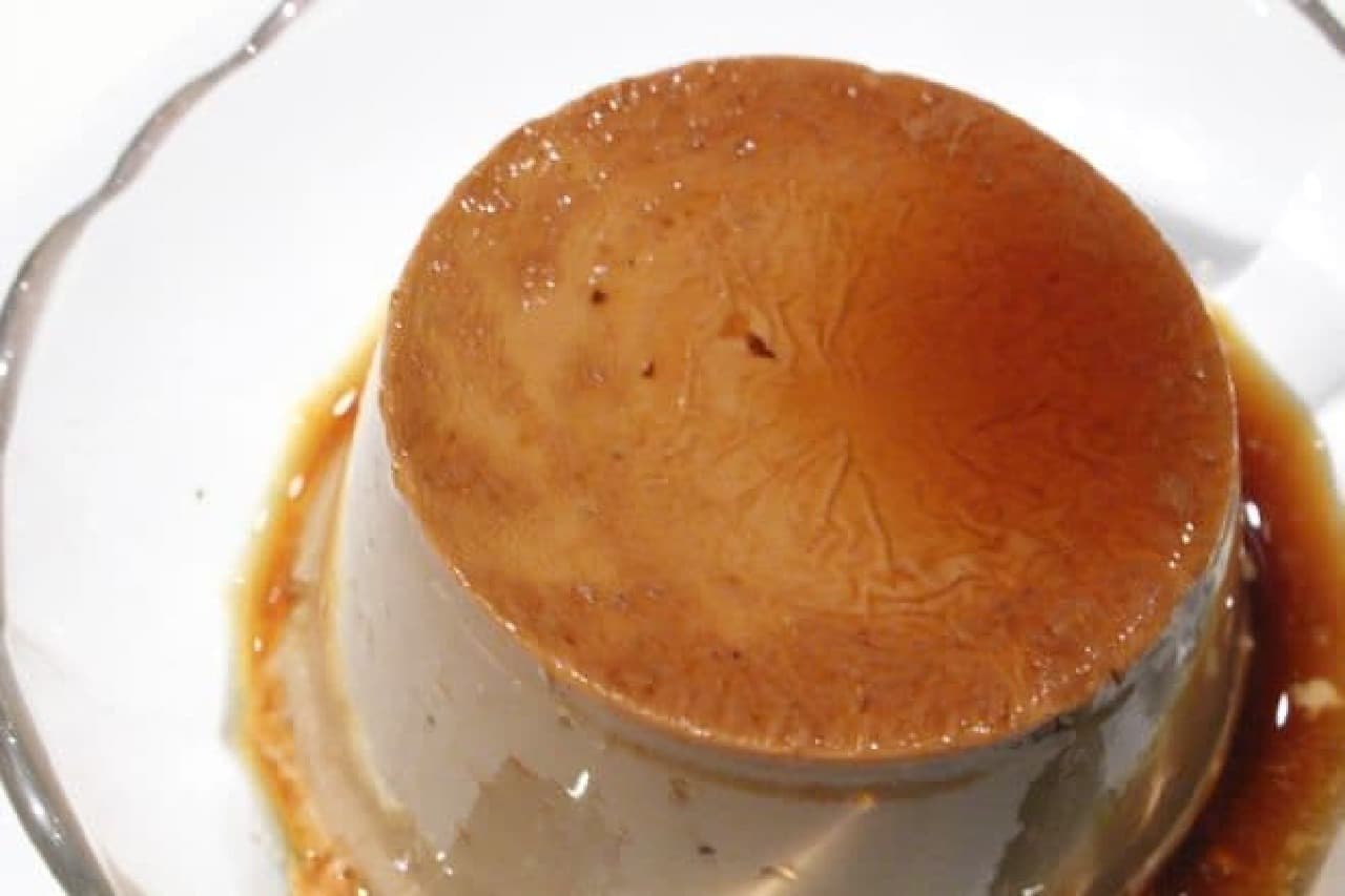 "Creamy coffee pudding from a specialty coffee shop" is a pudding made from coffee from Marufuku coffee shop.