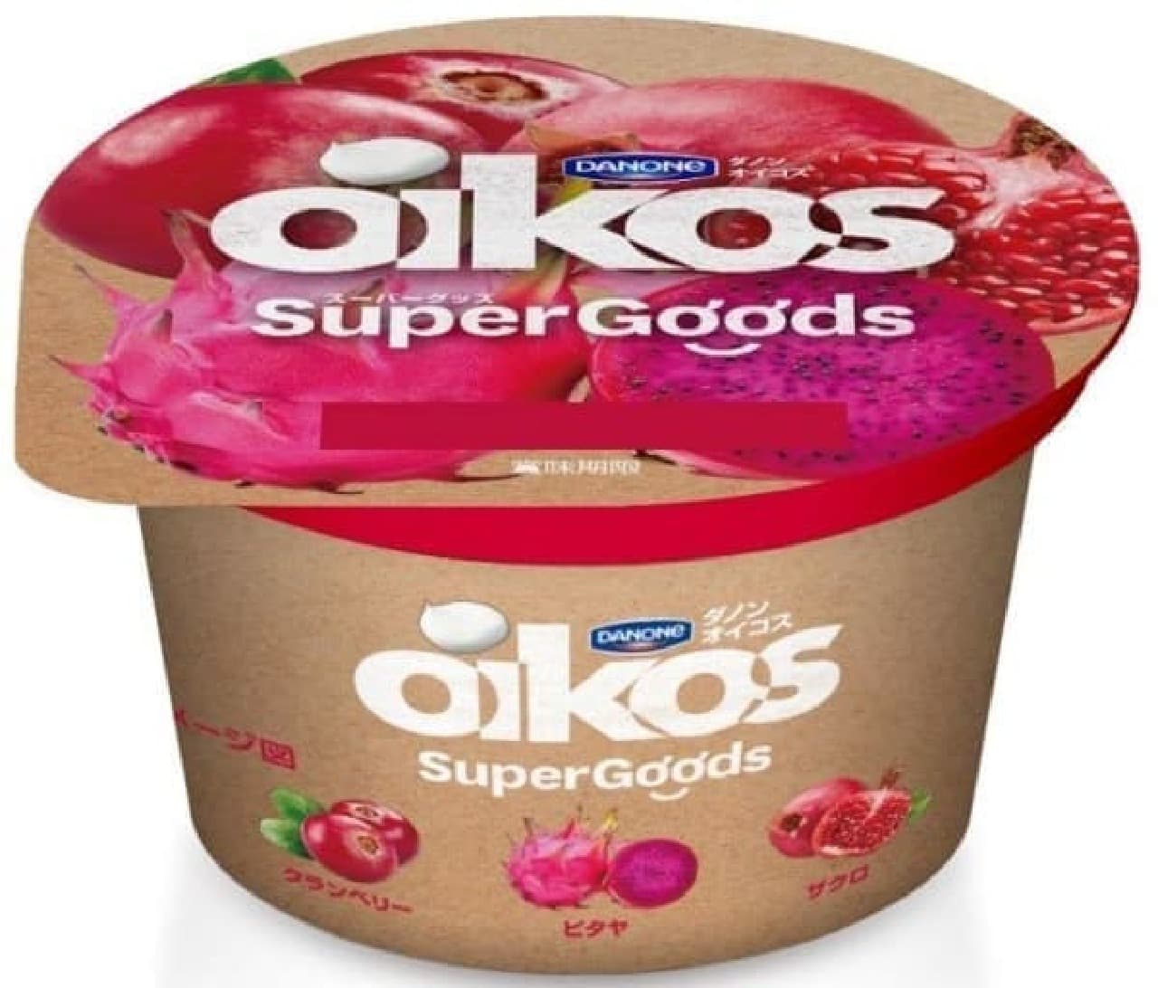 Contains 3 kinds of "red fruits"! "Danone Oikos Red Super Fruit Mix"