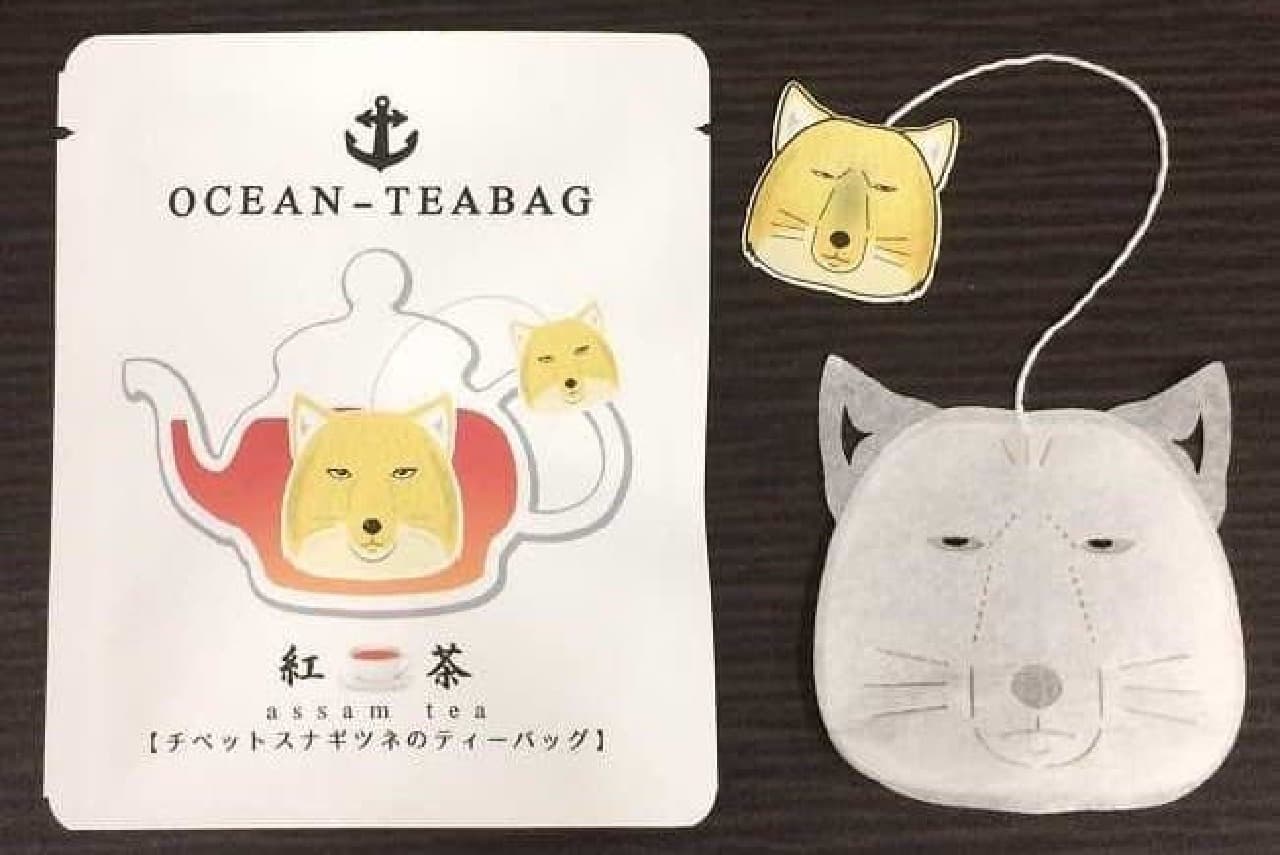 Village Vanguard Online "Tibetan Snack Fox Tea Bag"