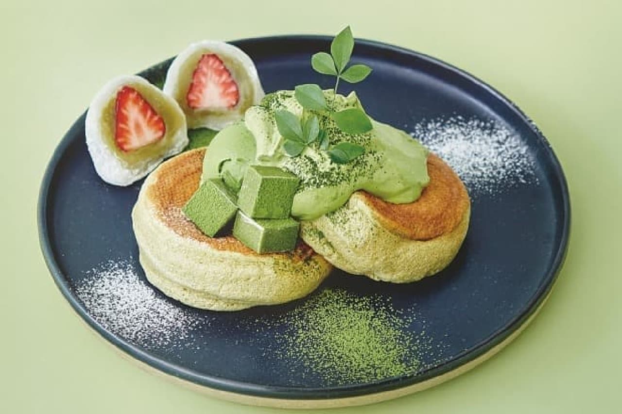 Flipper's "Miracle Pancake Uji Matcha Tsukushi"