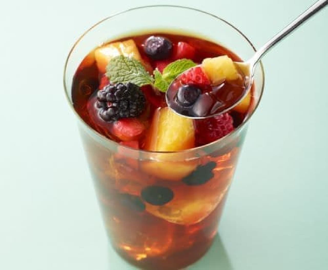 Excelsior Cafe "Mixed Berry & Pineapple Iced Tea"