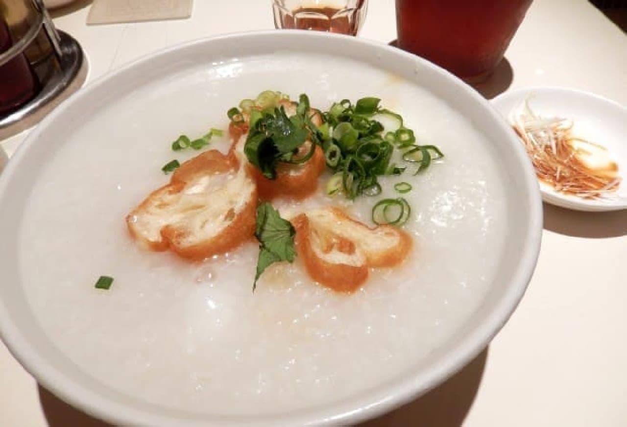 Shatenki Nigouten's Chinese porridge