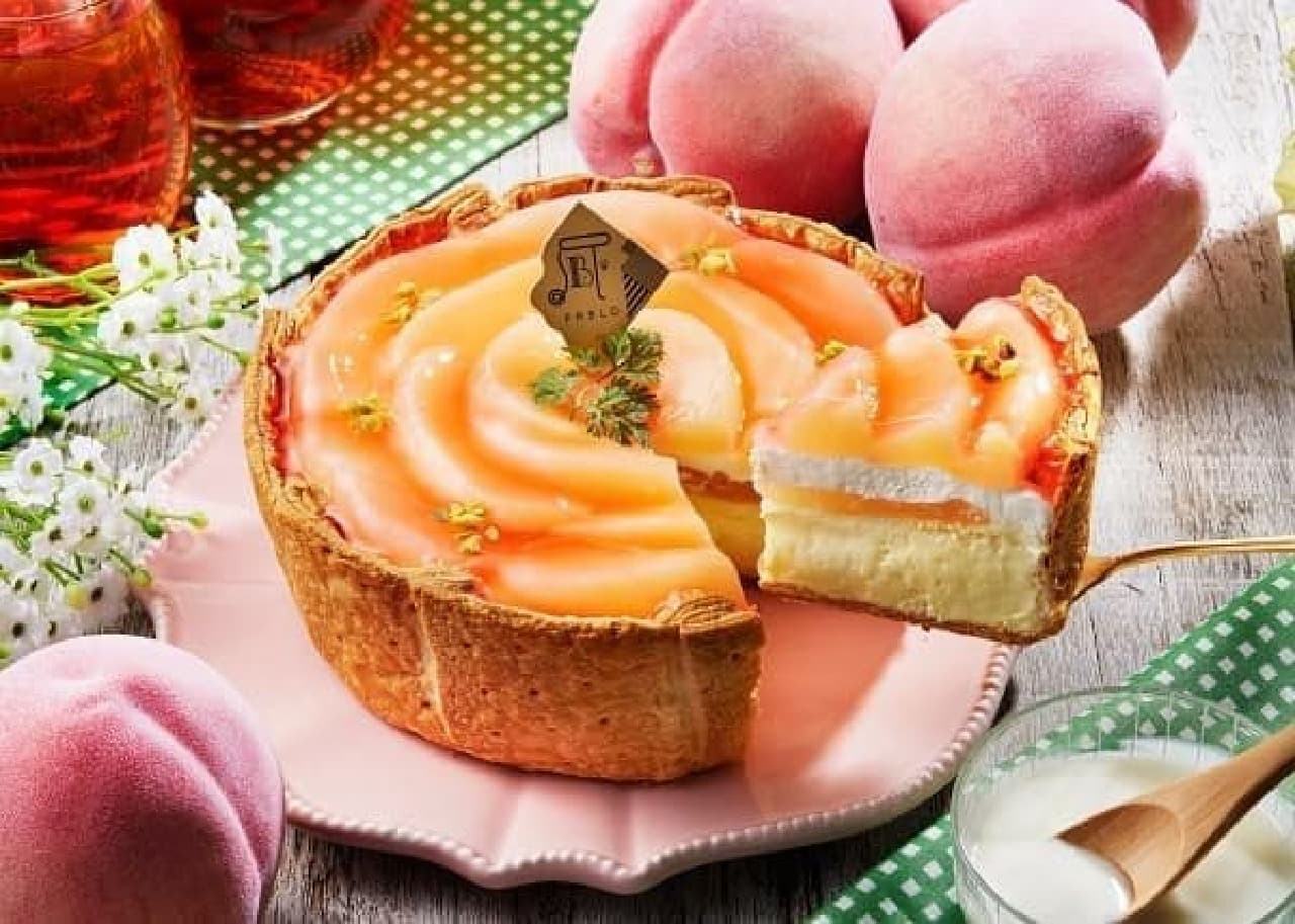 Freshly baked cheese tart specialty store PABLO "Pablo's cheese tart-peach picnic-"