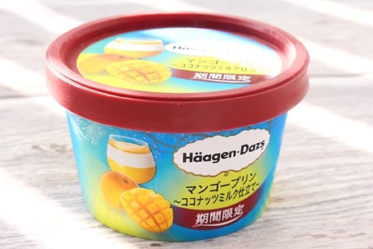 Haagen-Dazs Mini Cup New "Mango Pudding-Coconut Milk Tailoring-"