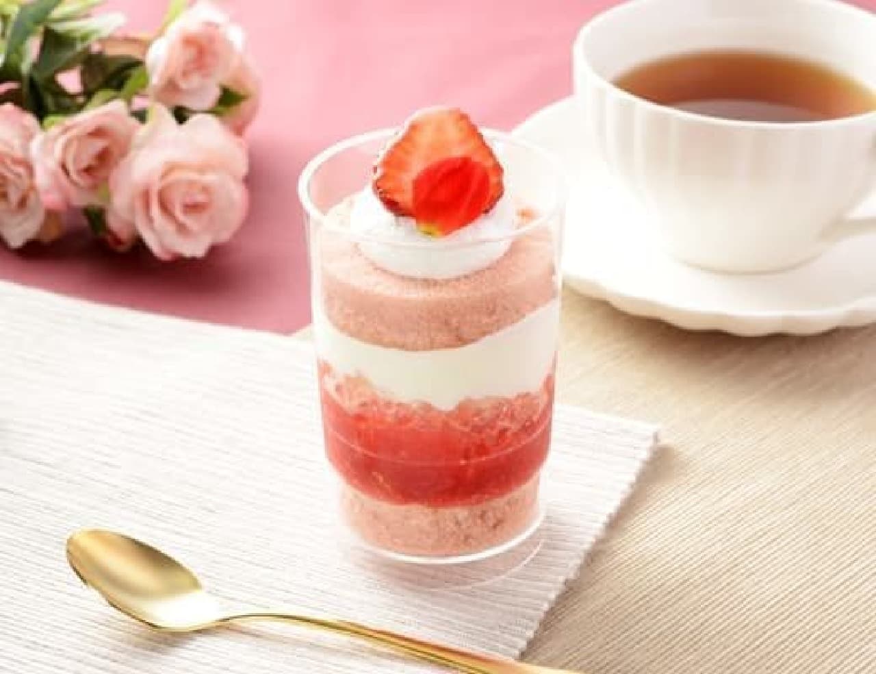 Lawson "Rose & Berry Cup Sweets"
