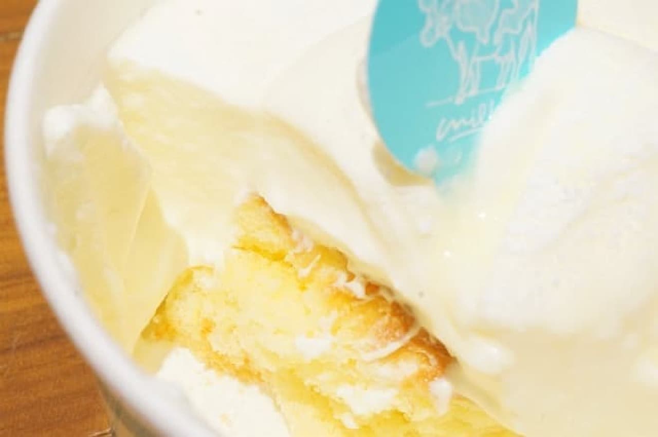 生クリーム専門店ミルク「ミルキークリームのふわとろシフォンケーキ」