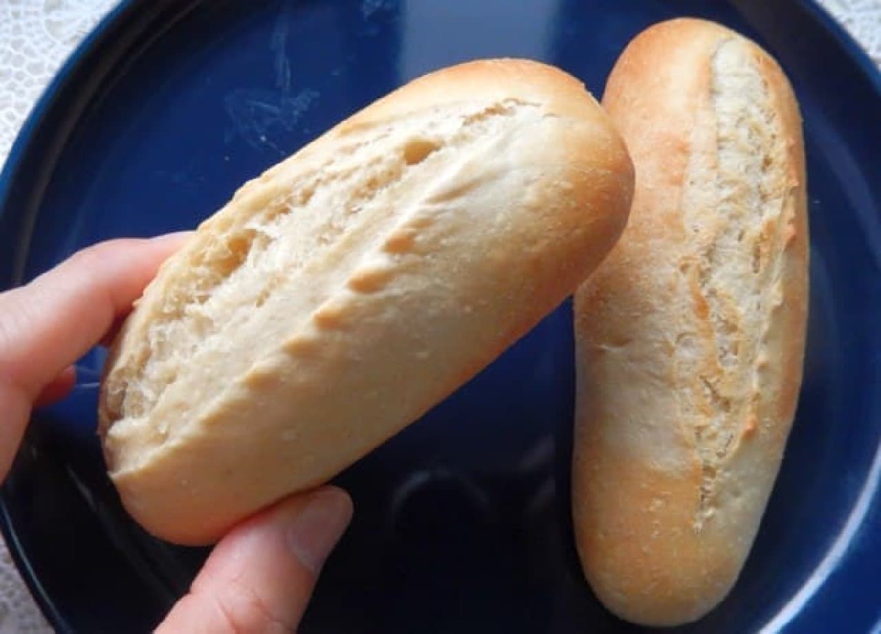 Frozen French bread from KALDI