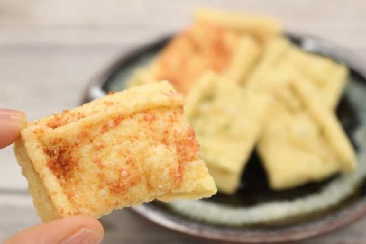 Fried snacks made in the microwave