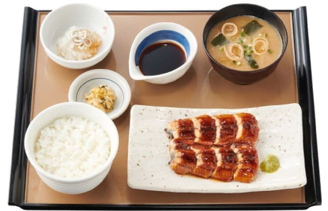 Yayoiken "Unagi Kabayaki Set Meal"