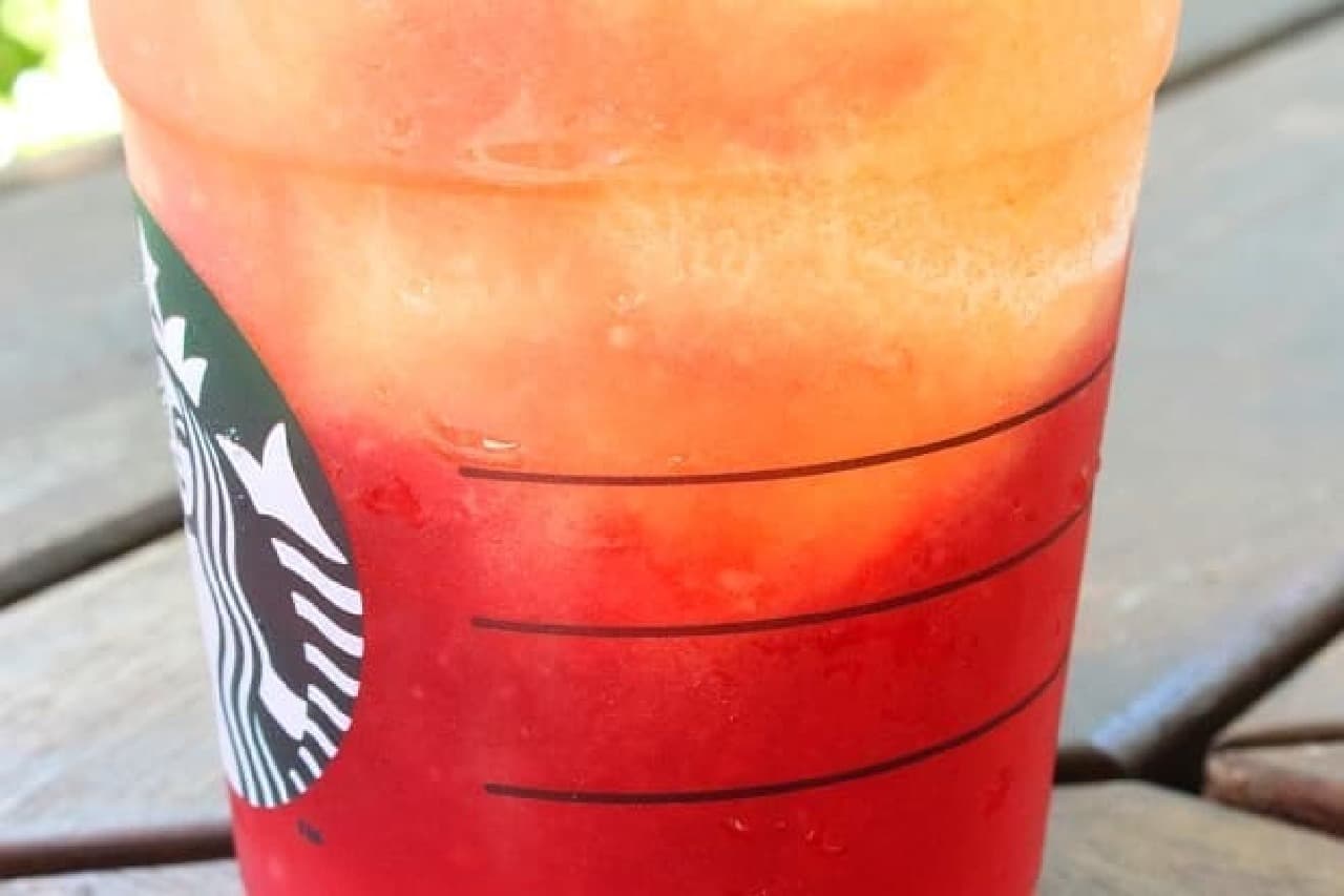 Starbucks "Teavana Frozen Tea Grapefruit & Tomato"
