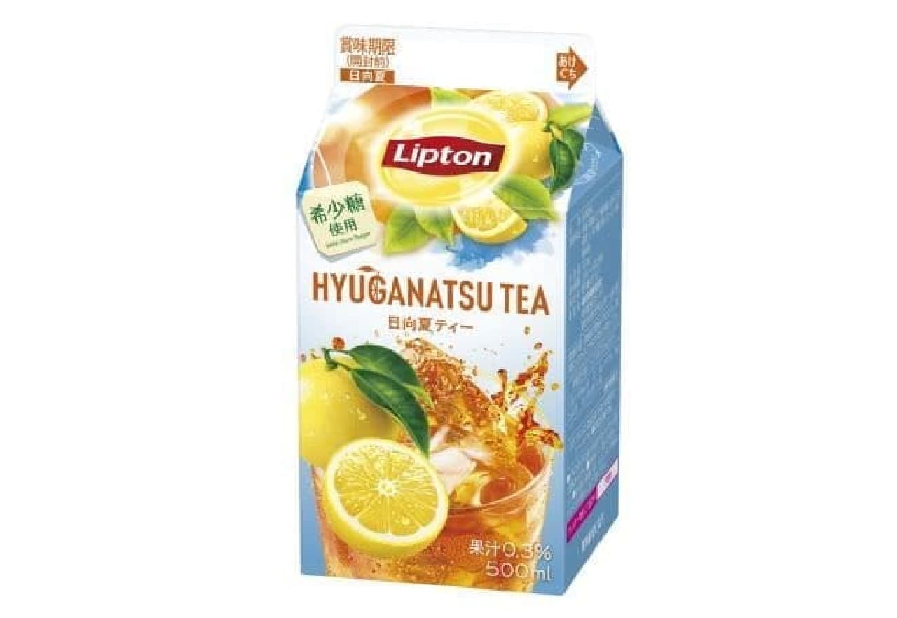 Morinaga Milk Industry "Lipton Hyuganatsu Tea"