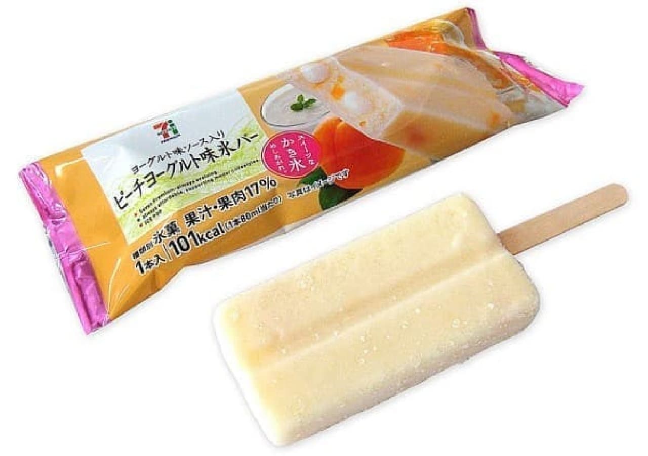7-ELEVEN Premium Peach Yogurt Flavored Ice Bar
