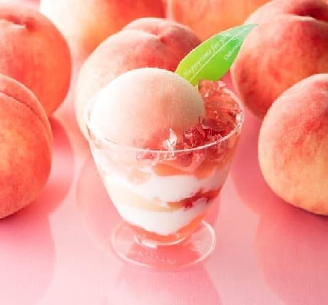 Chateraise "White Peach and Vanilla Panna Cotta Dessert"