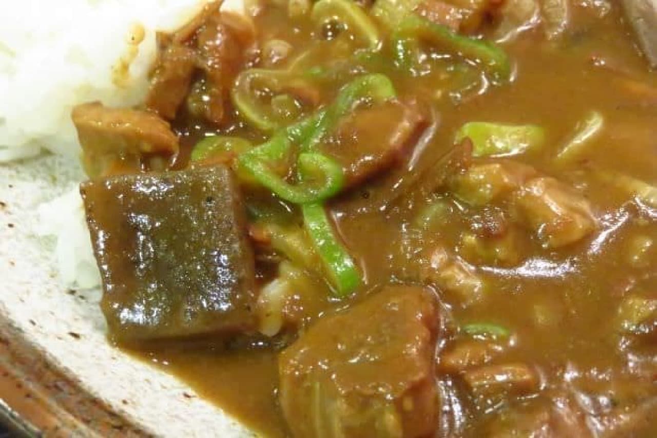 Curry House CoCo Ichibanya store limited menu "Beef tendon stewed curry"