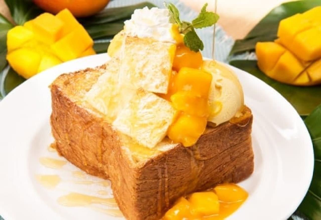 Cafe & Bakery Miyabi "Mango Honey Toast"