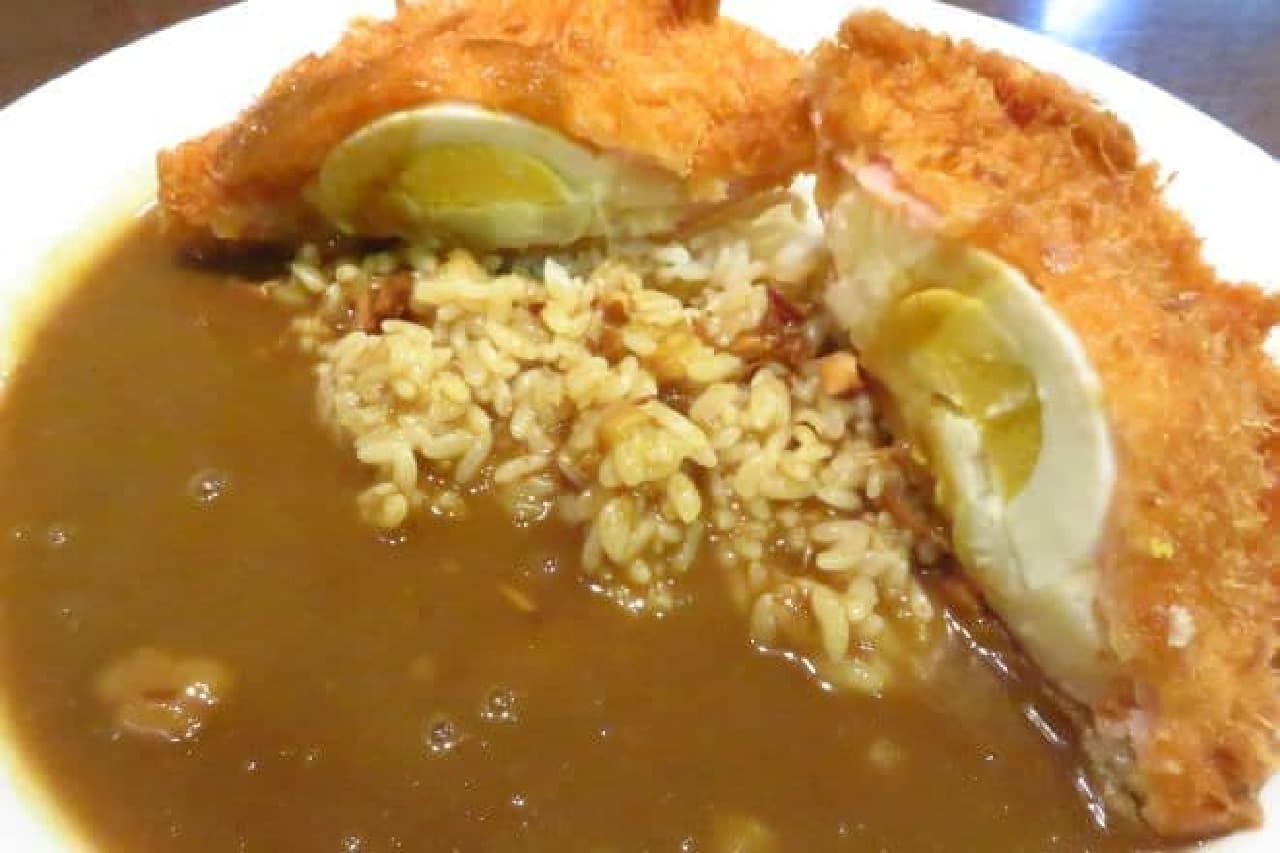 CoCo Ichibanya Shinjuku Waseda-dori Limited "Ham Pote Fried Curry"