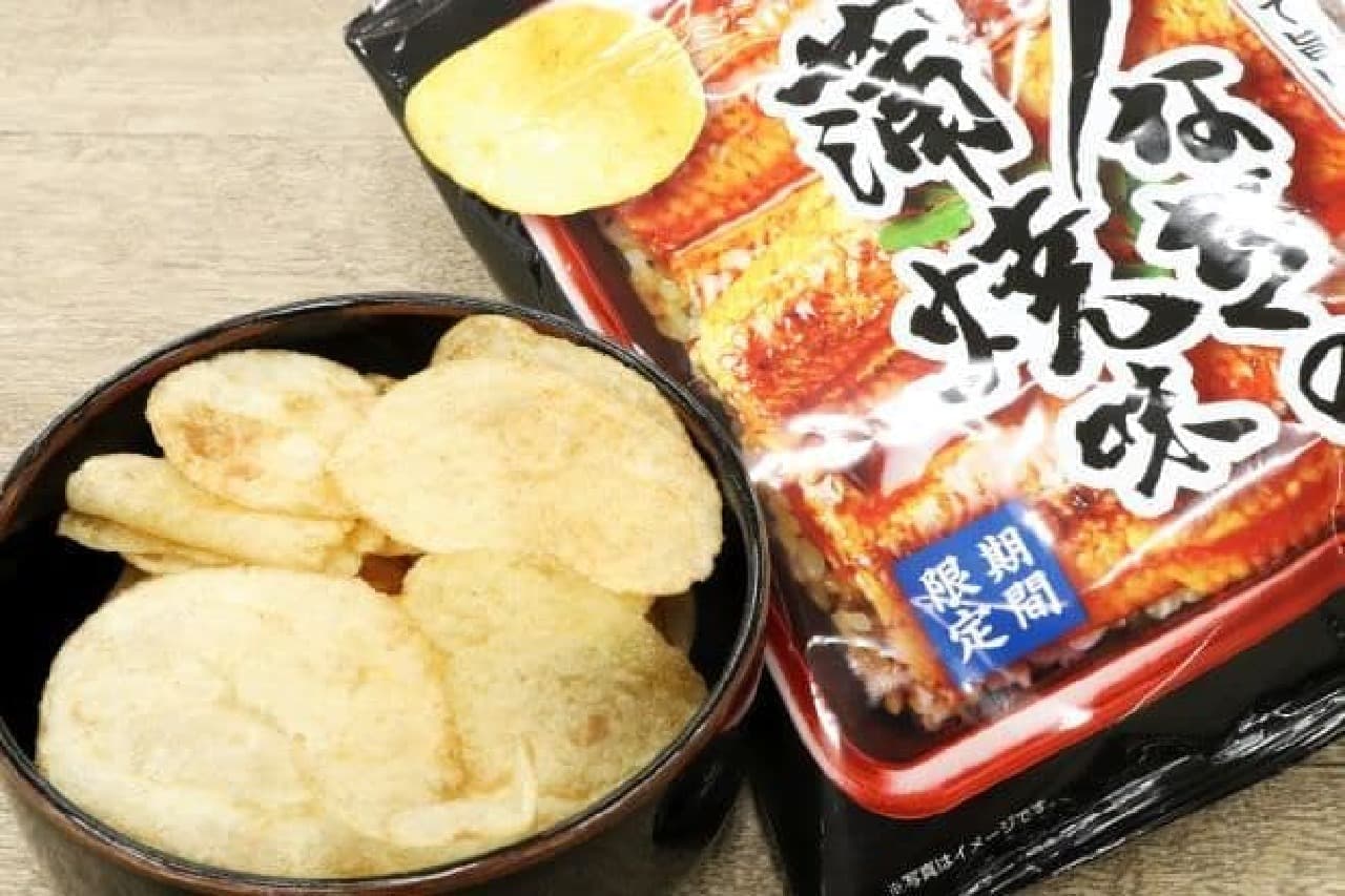 Lawson Limited "Potato Chips Eel Kabayaki Flavor"