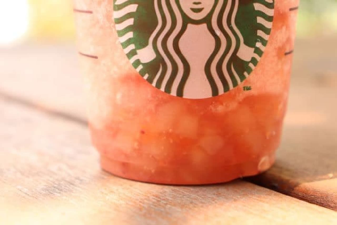Starbucks New Frappuccino "Peach Pink Fruit Frappuccino"