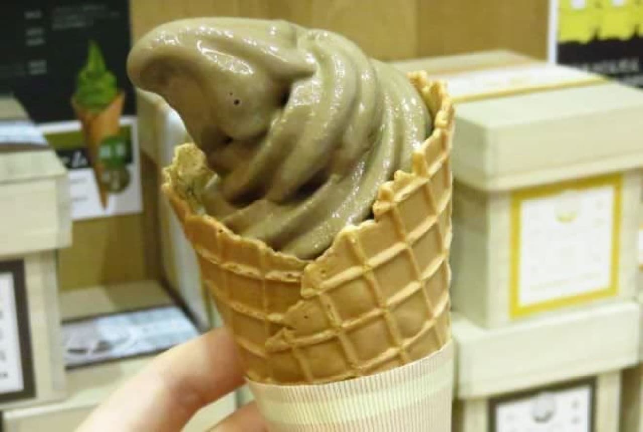 Kii Chaya "Hojicha Soft Ice Cream"
