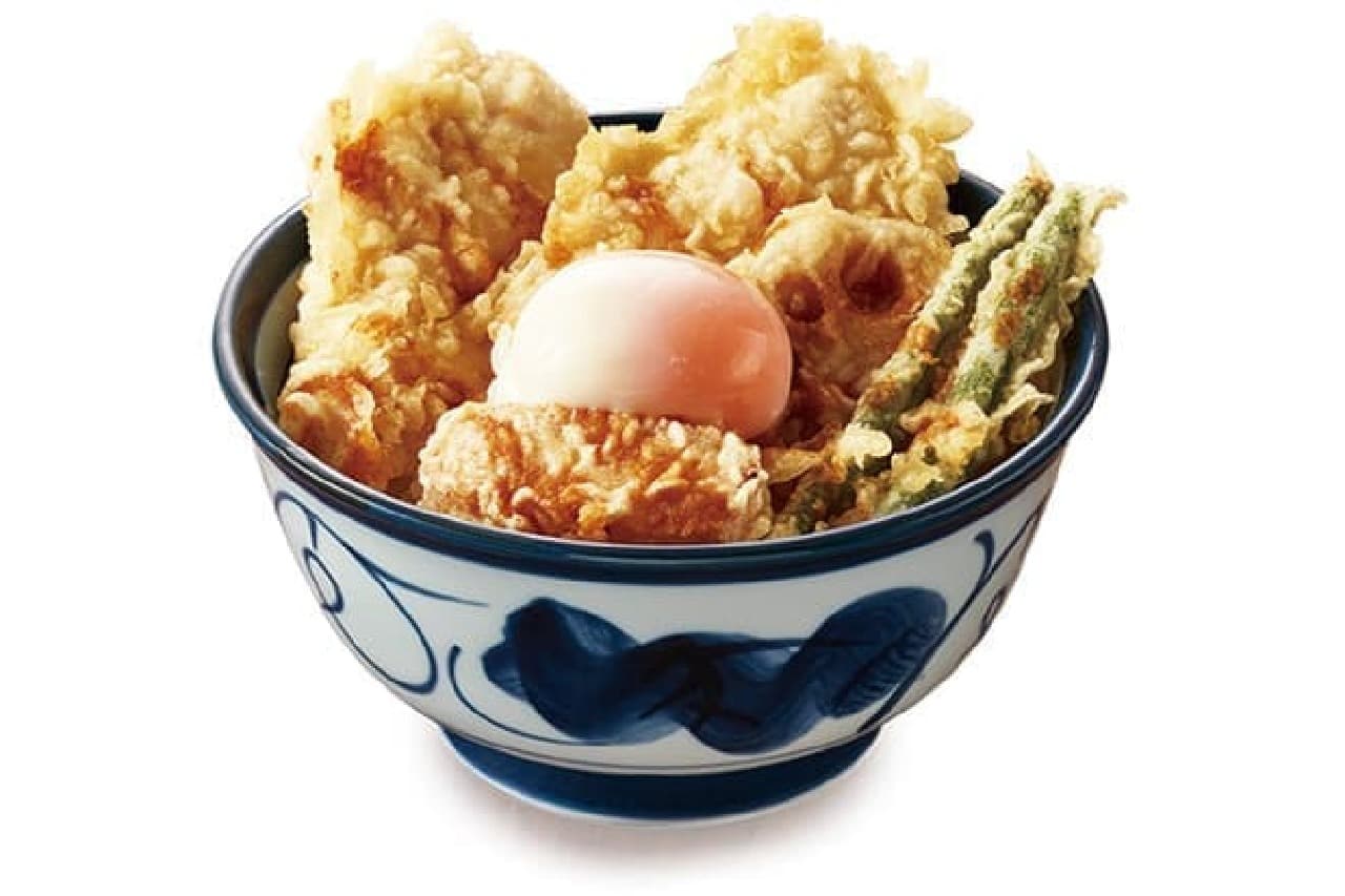 Tenya's "Hanami Chicken Tendon"