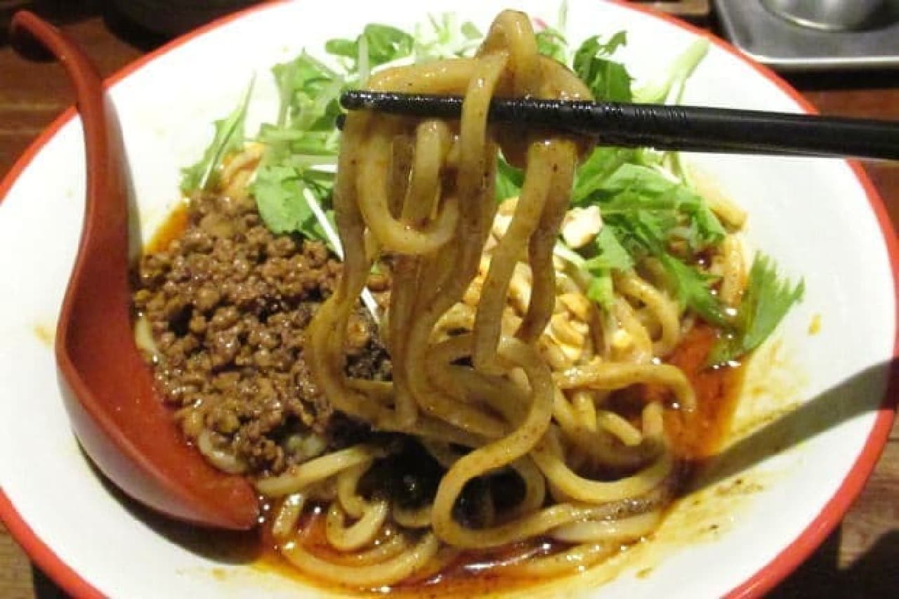 "Shirunashi Tantanmen" from Mita Noodle Factory
