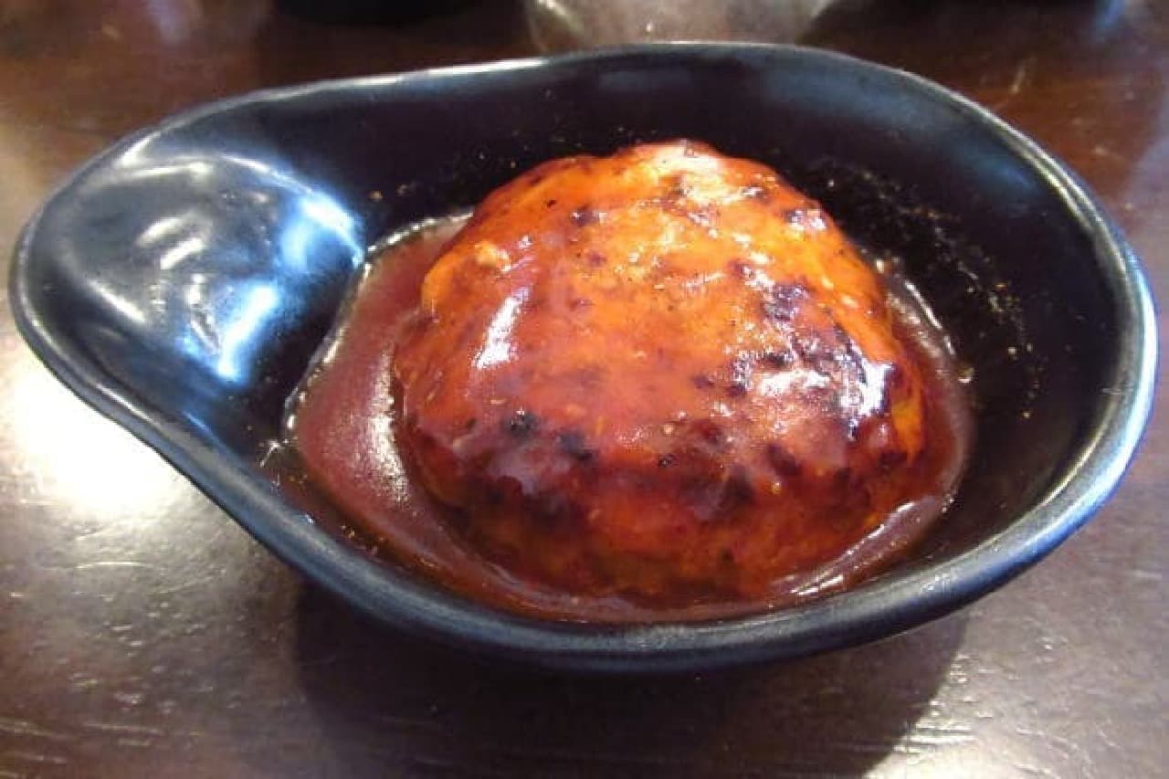 Stewed hamburger steak at Aogashimaya