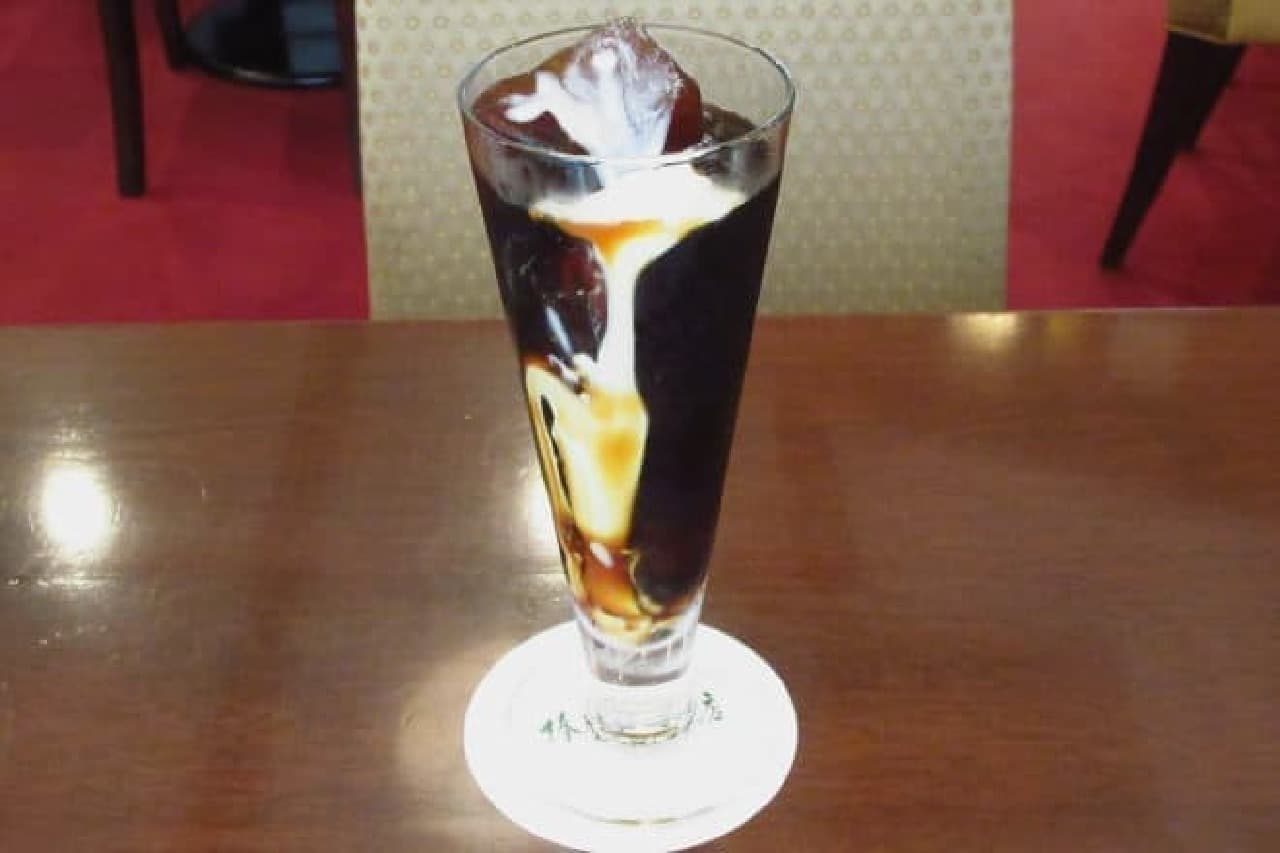 Tsubakiya special iced coffee